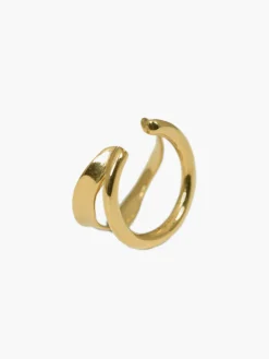 1pc Irregular Double Layer Hoop Ear Clip