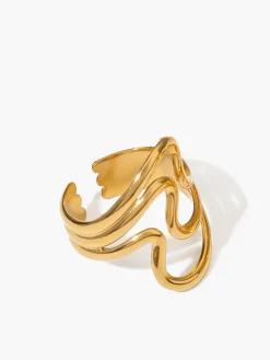 1pc Irregular Open Ring