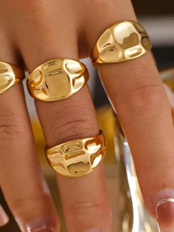 1pc Tunnel Curved Open Ring
