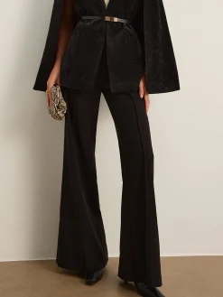 Piping Bootcut Pants