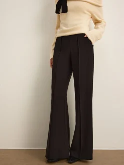 Piping Bootcut Pants