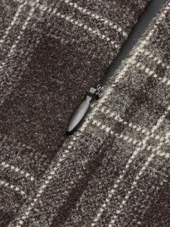Plaid Tweed Mini Skirt