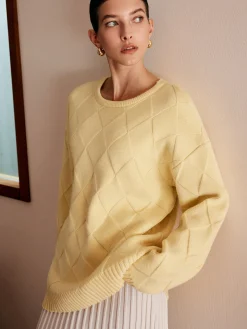 Plain Diamond Sweater