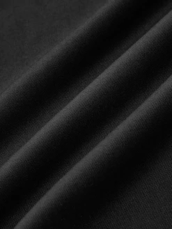 Plain Pockets Straight Pants