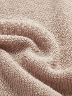 Plain Ribbed Bow Knotted Cardigan