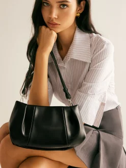 Pleated Cloud Shoulder Bag