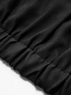Pleated Knotted Tank Top