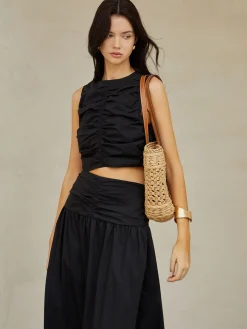 Pleated Skirt Set