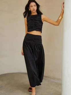 Pleated Skirt Set