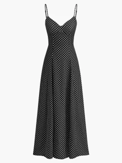 Polka Dot Sweetheart Cami Dress