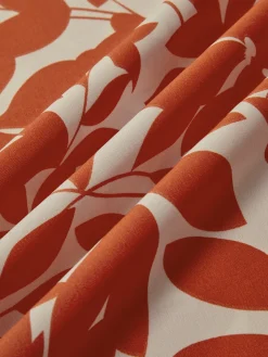 Printed Strap Short Dress