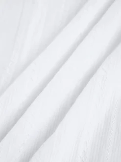 Pure Cotton Open Back Short Dress