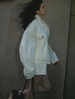 Pure Cotton Polo Jacket