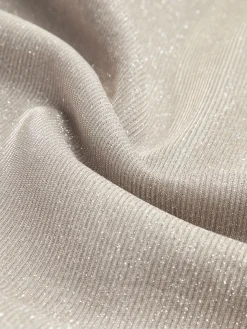 Purl Low Cut Sleeveless Dress