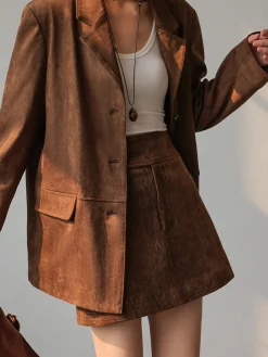 Retro A-Line Mini Skirt
