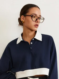 Retro Leopard Cat-Eye Glasses
