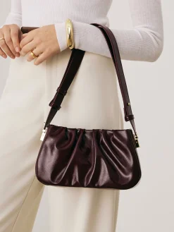 Retro Pleated Shoulder Bag