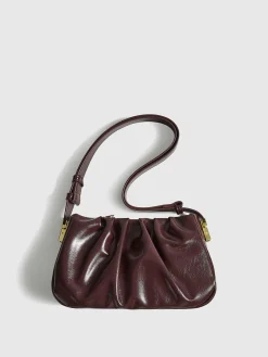 Retro Pleated Shoulder Bag