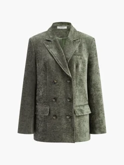 Retro Velvet Blazer