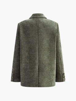Retro Velvet Blazer