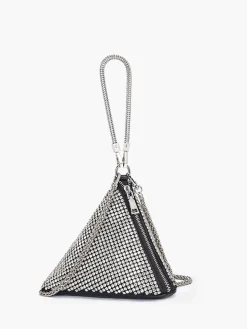 Rhinestone Triangle Mini Bag