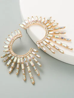 Rhinestones Sunshine Earrings