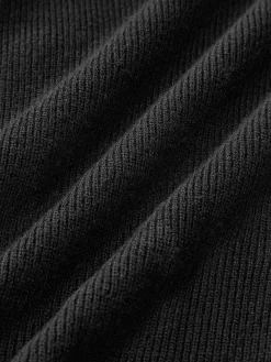 Ribbed Breasted Knit Tank Dress