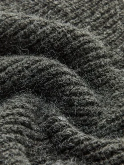 Ribbed Cozy Panel Cardigan