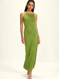 Ribbed Split Bodycon Cami Dress