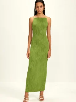 Ribbed Split Bodycon Cami Dress