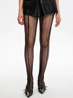 Ripped Fishnet Tights