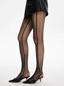 Ripped Fishnet Tights