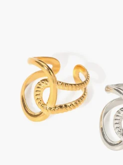 Ripple Twist Ring