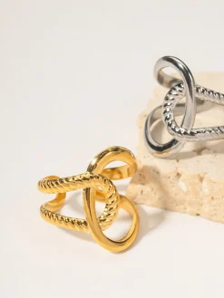Ripple Twist Ring