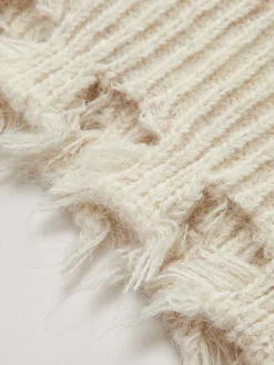 Romance Raw Hem Button Cardigan