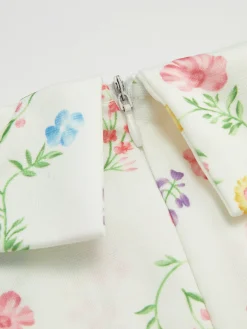 Romantic Floral Short Dress