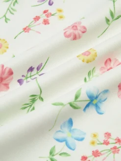 Romantic Floral Short Dress
