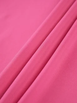 Ruffle Trim Tube Midi Dress
