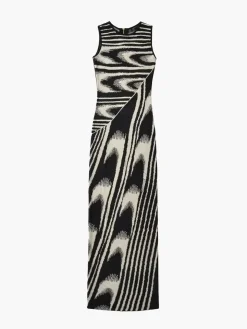 Runaway Tulle Print Long Dress