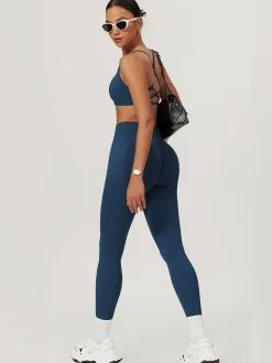 Seamless Cross Back Sports Bra