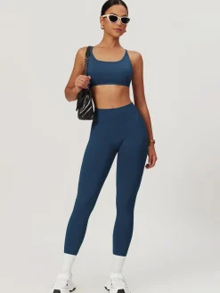 Seamless Cross Back Sports Bra