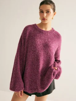 Sequins Loose Sweater