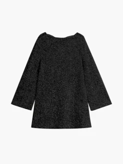 Sequins Velvet Bowknot Mini Dress