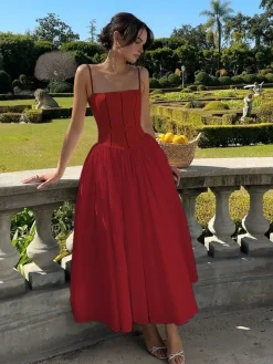 Serendipity Frenchy Flowy Long Dress