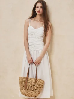 Serendipity Ruched Cami Long Dress