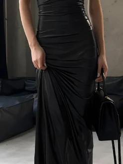 Sexy Slim Fit Tank Long Dress