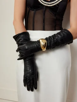Sheepskin Long Gloves