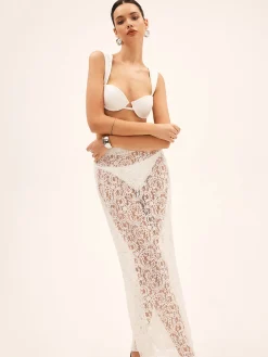 Sheer Lace Cover Up