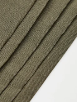 Side Pleated Wide-Leg Pants