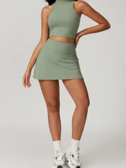 Slim Fit Active Mini Skirt